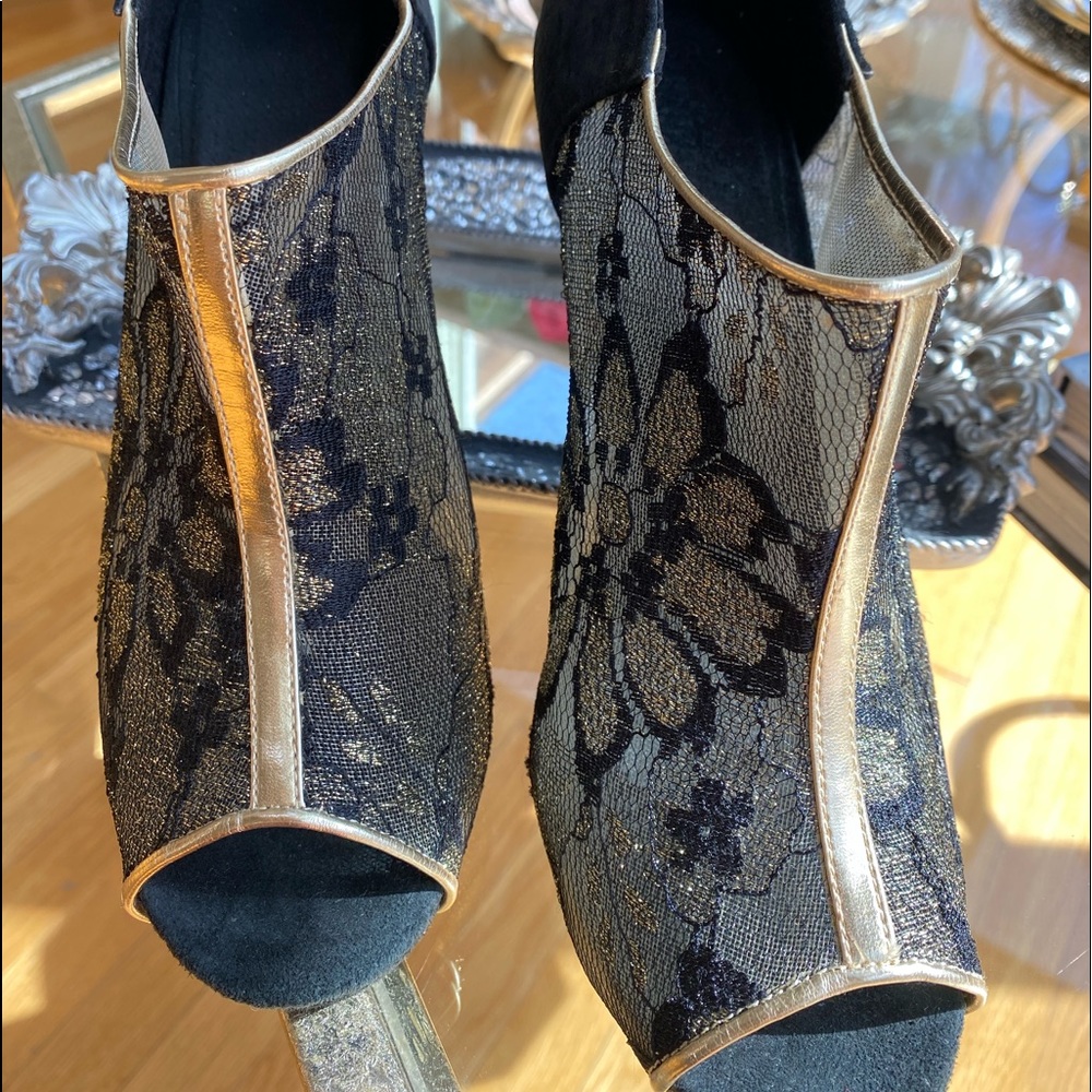 Open toe Ankle booties